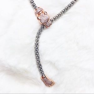 Made in Italy Lucia Mara Panther Necklace